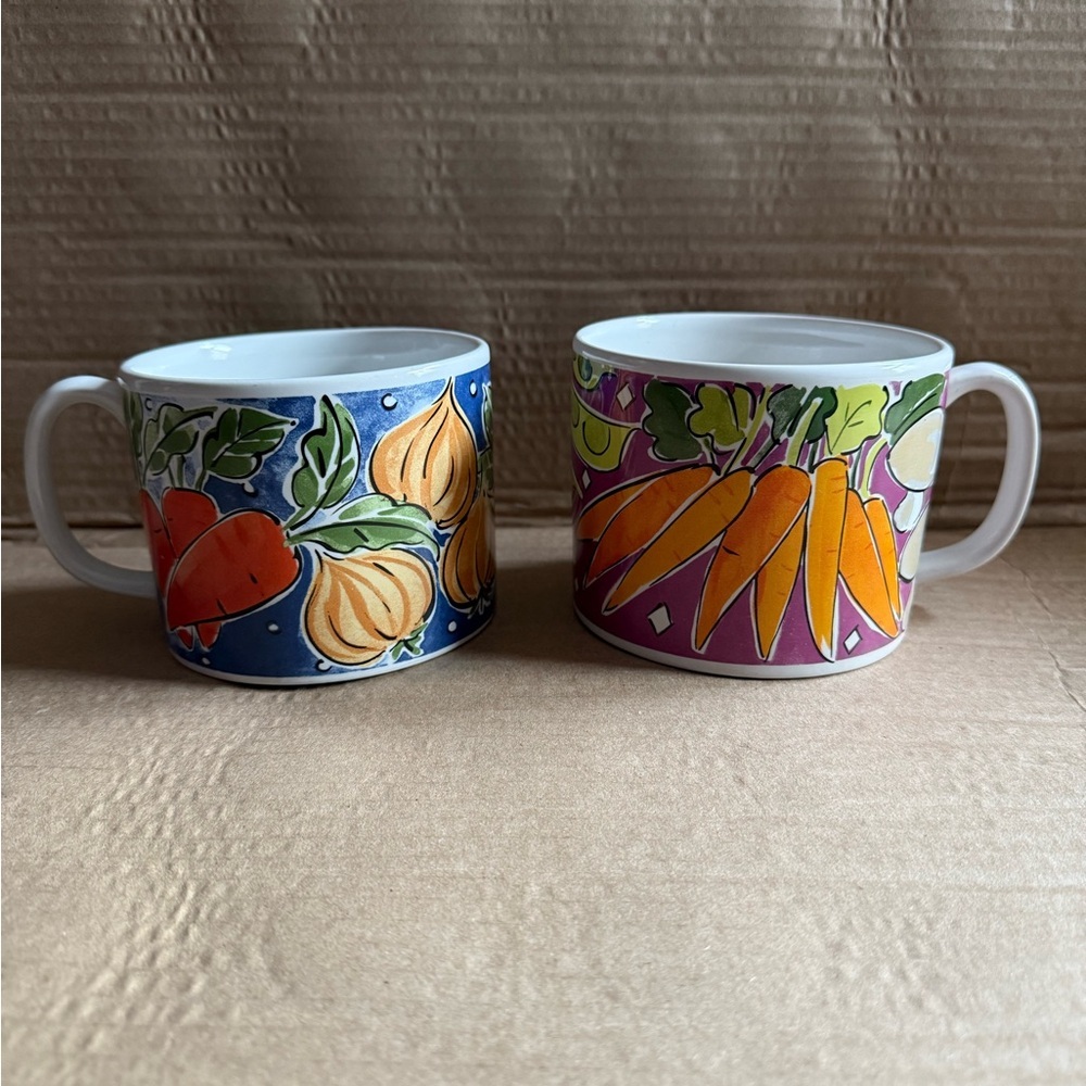Vegetable Garden Mugs Set